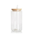 16 oz Glass Clear Tumbler